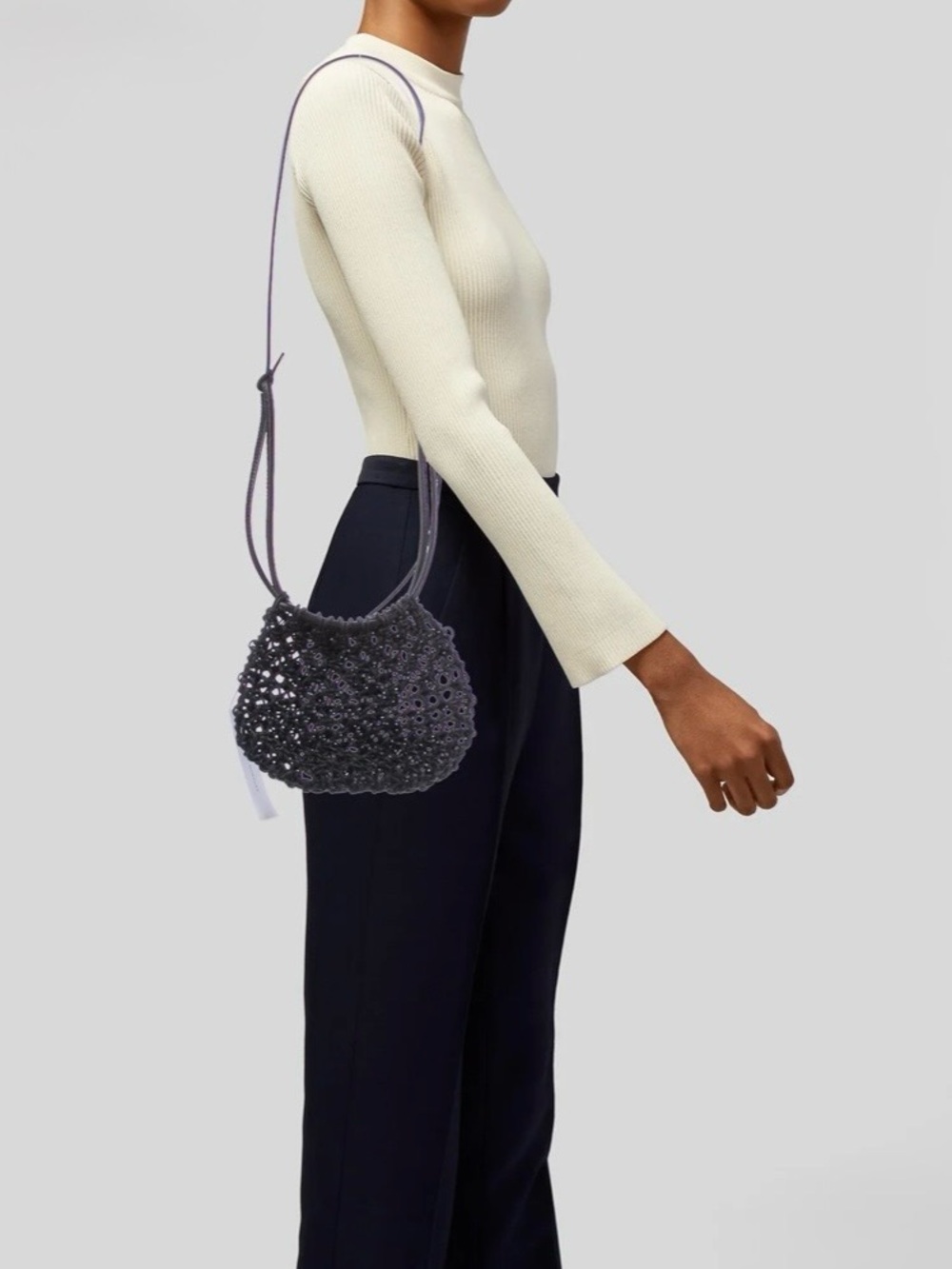 🖤Rebecca Minkoff Micro Macrame Pouch Crossbody (NWOT!) RARE!!🖤